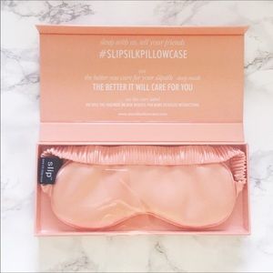 Slip Sleep Mask 100% Silk Peach. New In Box